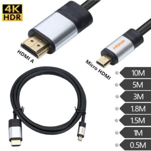 4K 2.0V Micro HDMI to HDMI Cable