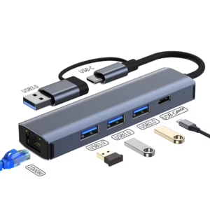 1000Mbps RJ45 Type C USB-C Docking Station