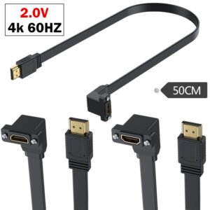 4K 60Hz 2.0 Male to Female HDMI Extension Cable