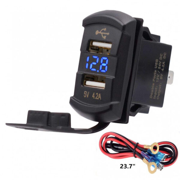 12-24V Boat Dual Port Charger