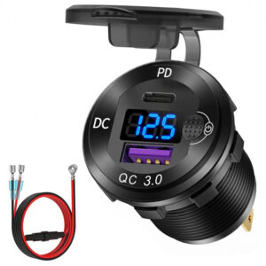 Boat Car Charger 3.0 USB Outlet