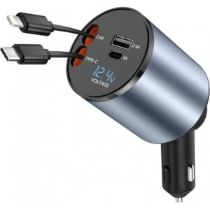 Retractable Car Charger For iPhone