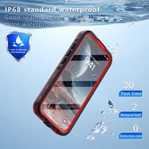 Waterproof mobile phone case for iPhone 16