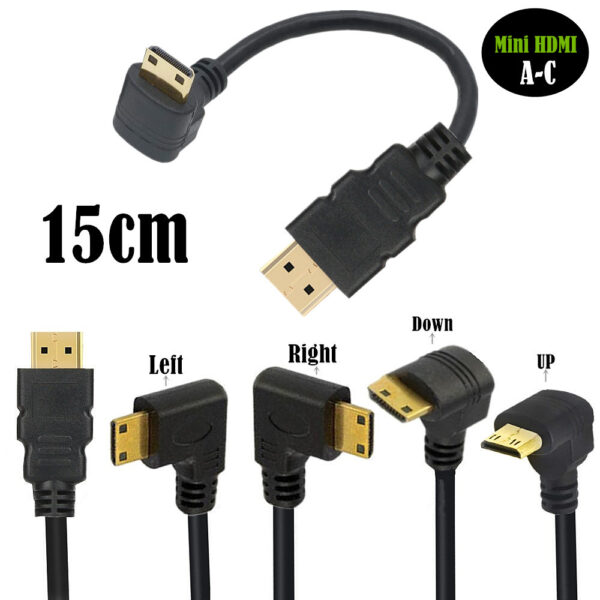 1080P Mini Displayport Male to Hdmi Male Cable