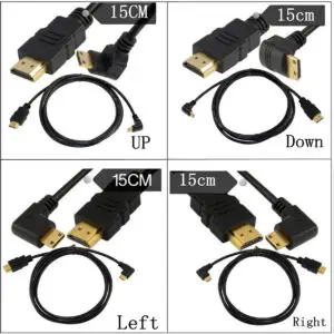 1080P Mini Displayport Male to Hdmi Male Cable