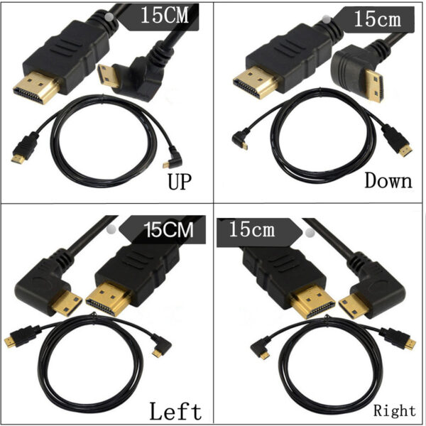 1080P Mini Displayport Male to Hdmi Male Cable