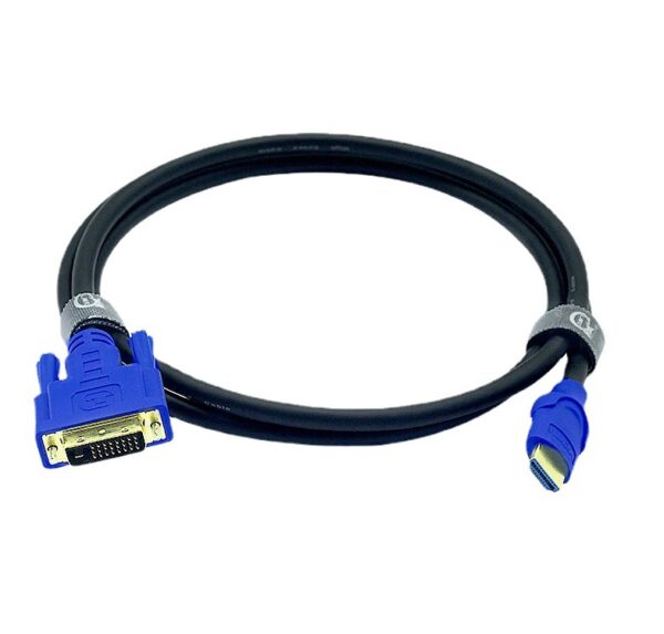 Bi-Directional HDMI to DVI Cable Male 24+1