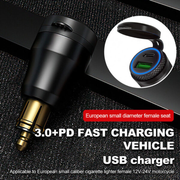 BMW Motorcycle Car Mobile Phone Charger