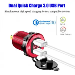 Dual USB Boat Car Fast Charger