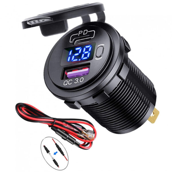 Dual USB Boat 12V Car Charger