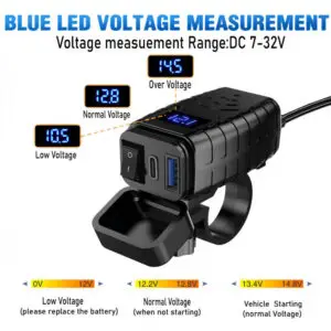 Motorcycle SAE to USB Charger