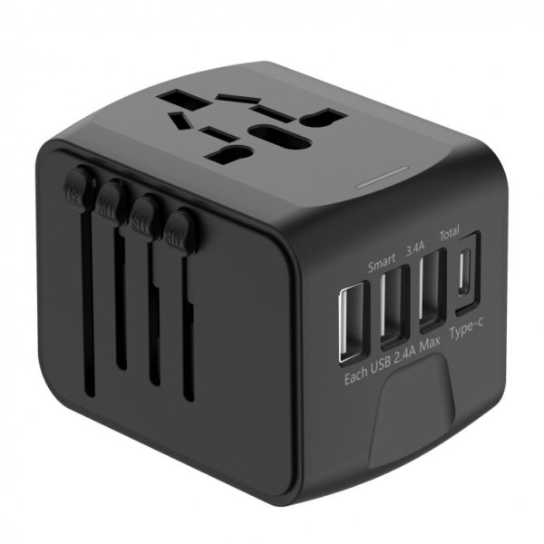 Worldwide Universal Type-C USB Travel Adapter