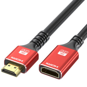 Male to Female 2.1V 8K 48Gbps 4320P HDMI Cable