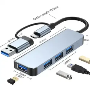 4IN2 USB Docking Station